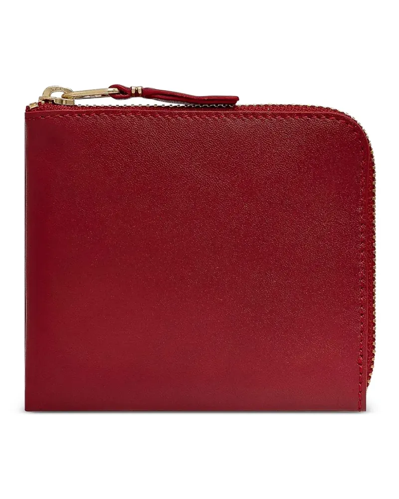 Comme des Garçons zip leather wallet - Rot Rot