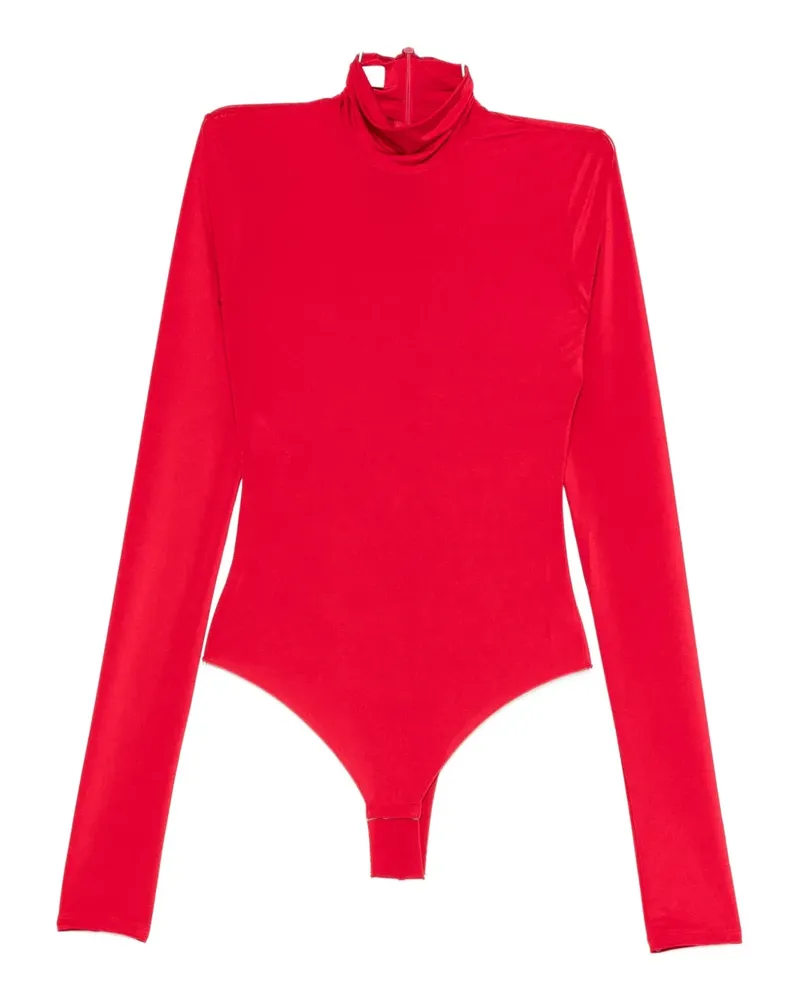 ANDAMANE long-sleeve roll-neck body - Rot Rot
