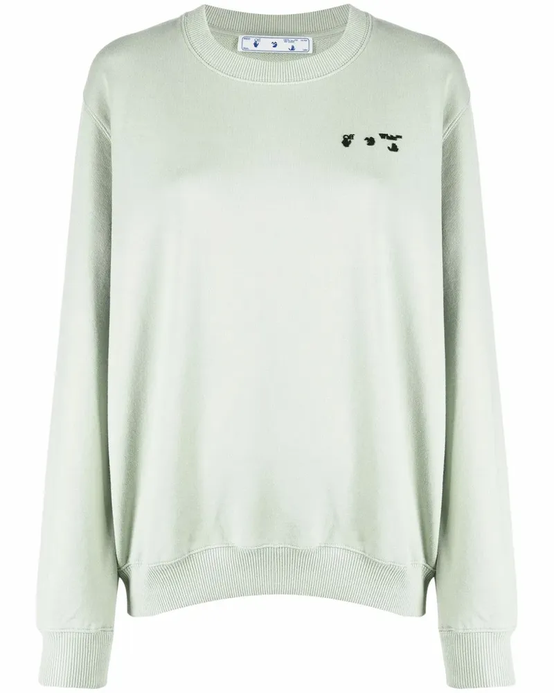 OFF-WHITE Hands Off Sweatshirt - Grün Grün