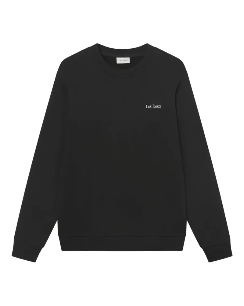 LES DEUX Brady Flower Market sweatshirt - Schwarz Schwarz
