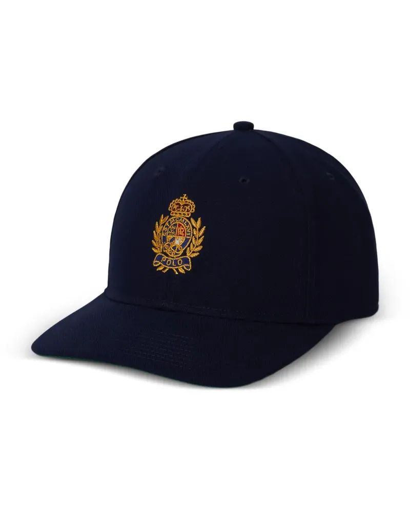 Ralph Lauren Baseballkappe mit Stickerei - Blau Blau