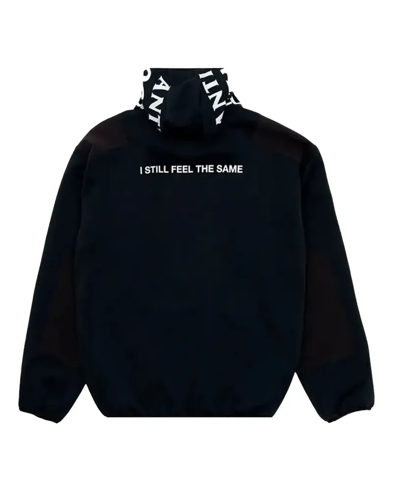 Anti Social Social Club Kapuzenjacke mit Logo-Print - Schwarz Schwarz