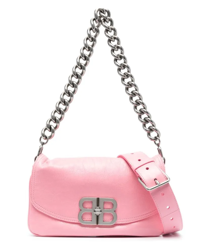 Balenciaga Kleine Kira Schultertasche - Rosa Rosa