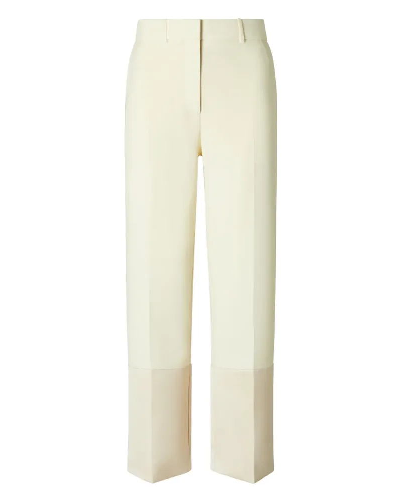 Tory Burch Hose mit Kontrastbündchen - Nude Nude