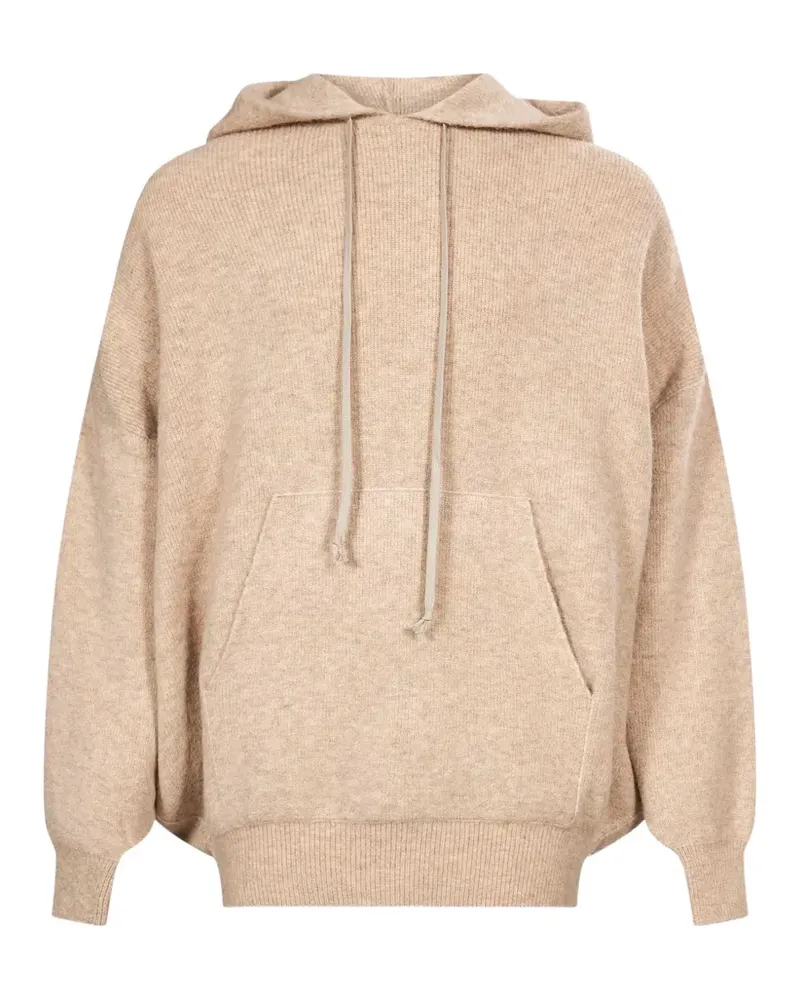 Rick Owens Hoodie mit Kordelzug - Nude Nude