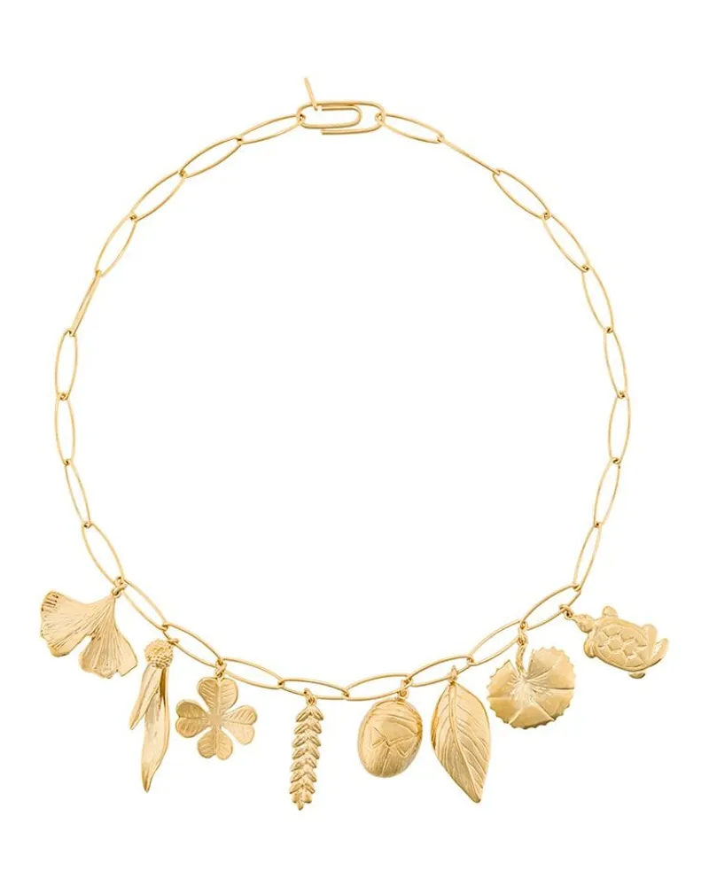 Aurélie Bidermann Vergoldete 'Aurelie' Halskette - Metallic Metallic