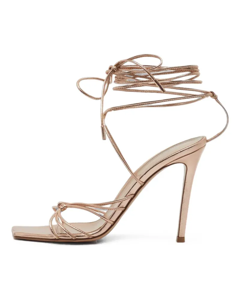 Gianvito Rossi Sylvie strappy sandals - Gold Gold