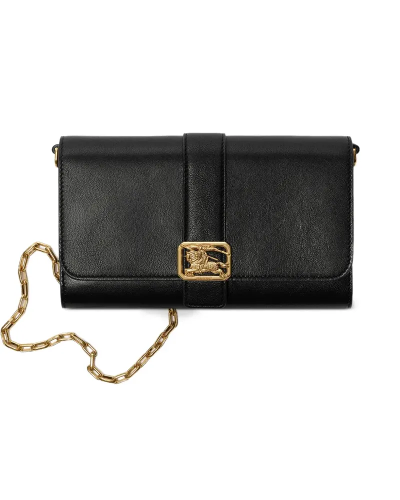 Burberry Rider Schultertasche mit Kettenriemen - Schwarz Schwarz