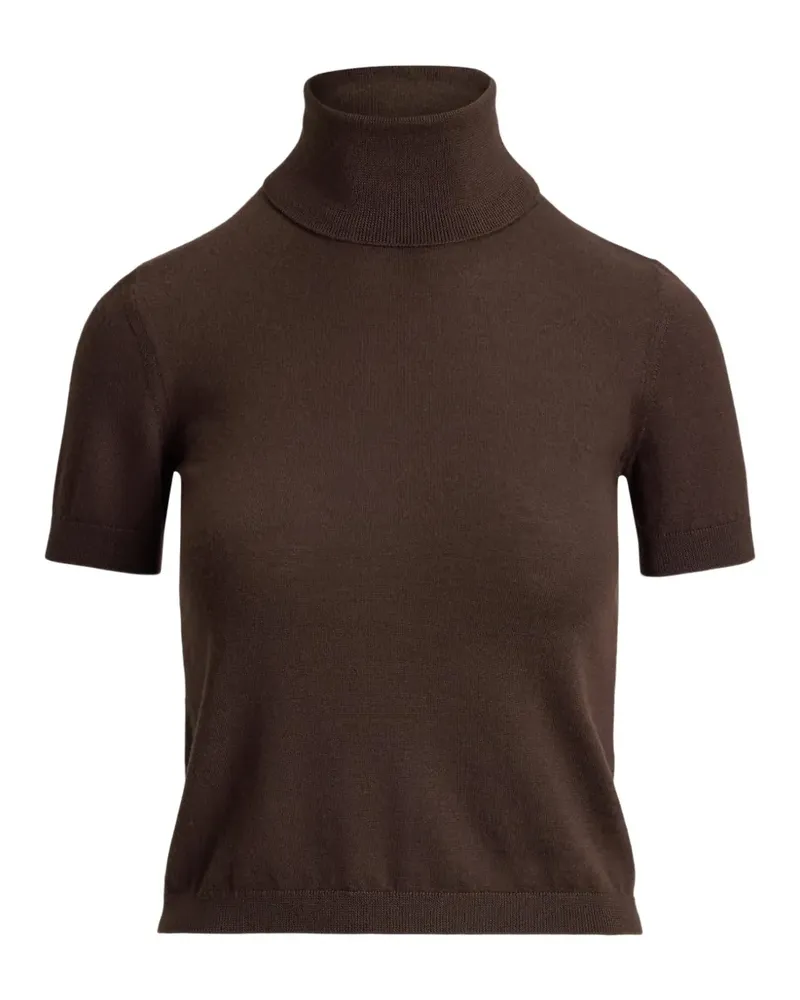 Ralph Lauren short-sleeve cashmere sweater - Braun Braun