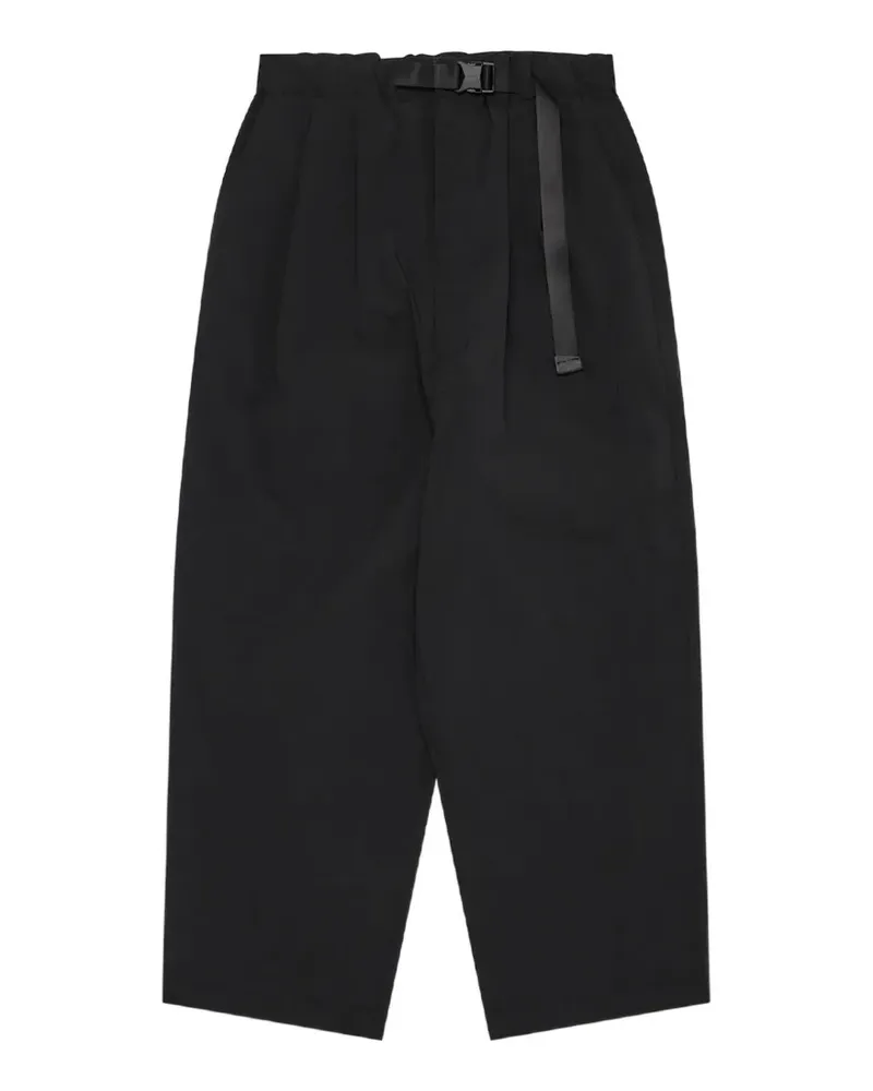 Comme des Garçons Plissierte Hose mit Gürtel - Schwarz Schwarz