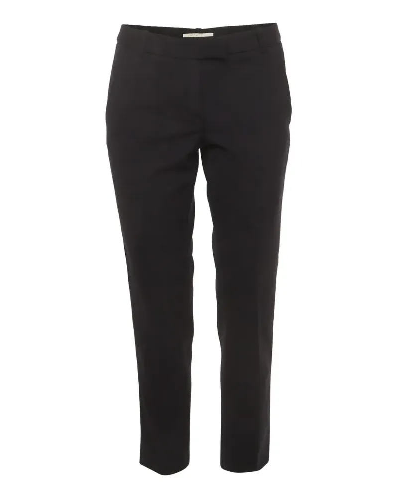 Maje Erika satin-stripe trousers - Schwarz Schwarz