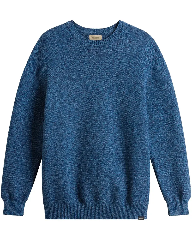 Woolrich Melierter Pullover - Blau Blau
