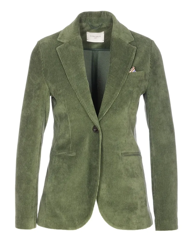 CIRCOLO 1901 button corduroy jacket - Grün Grün