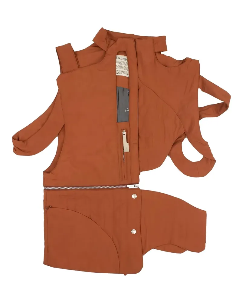 ACW* cut out-detailed gilet - Braun Braun