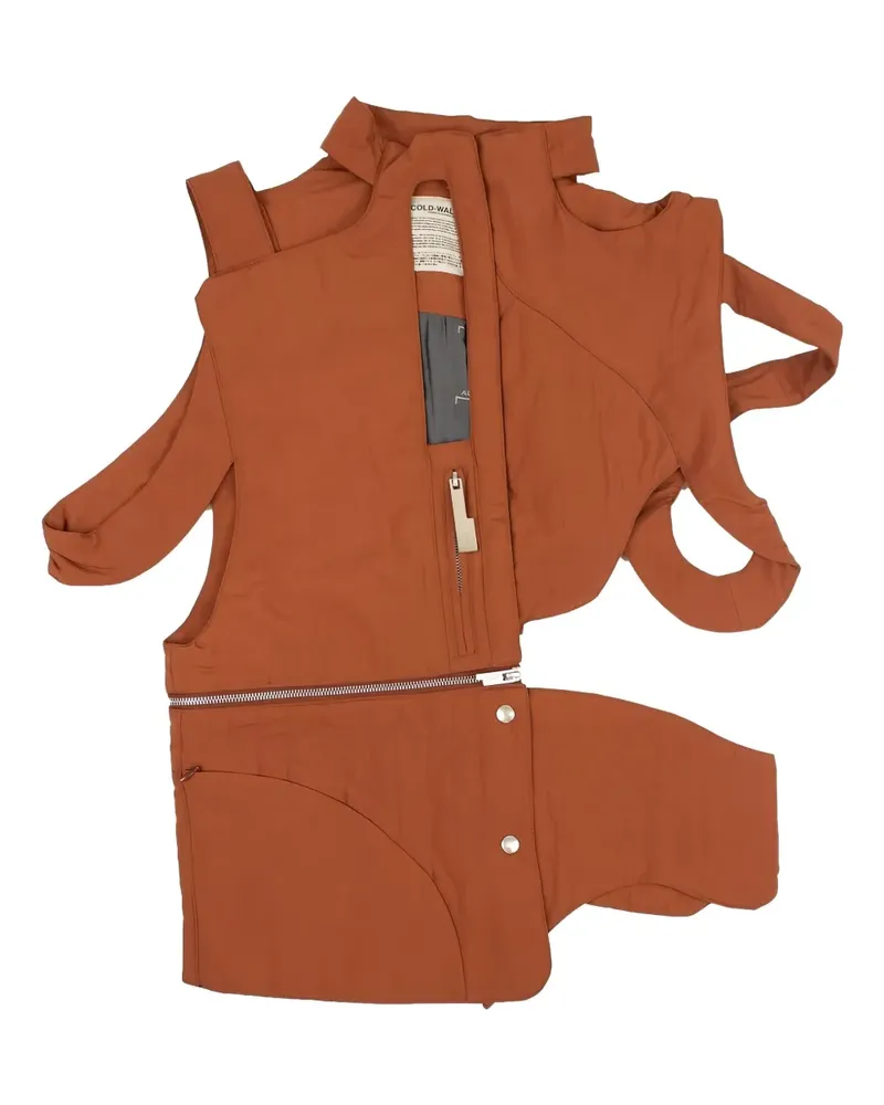 ACW* cut out-detailed gilet - Braun Braun