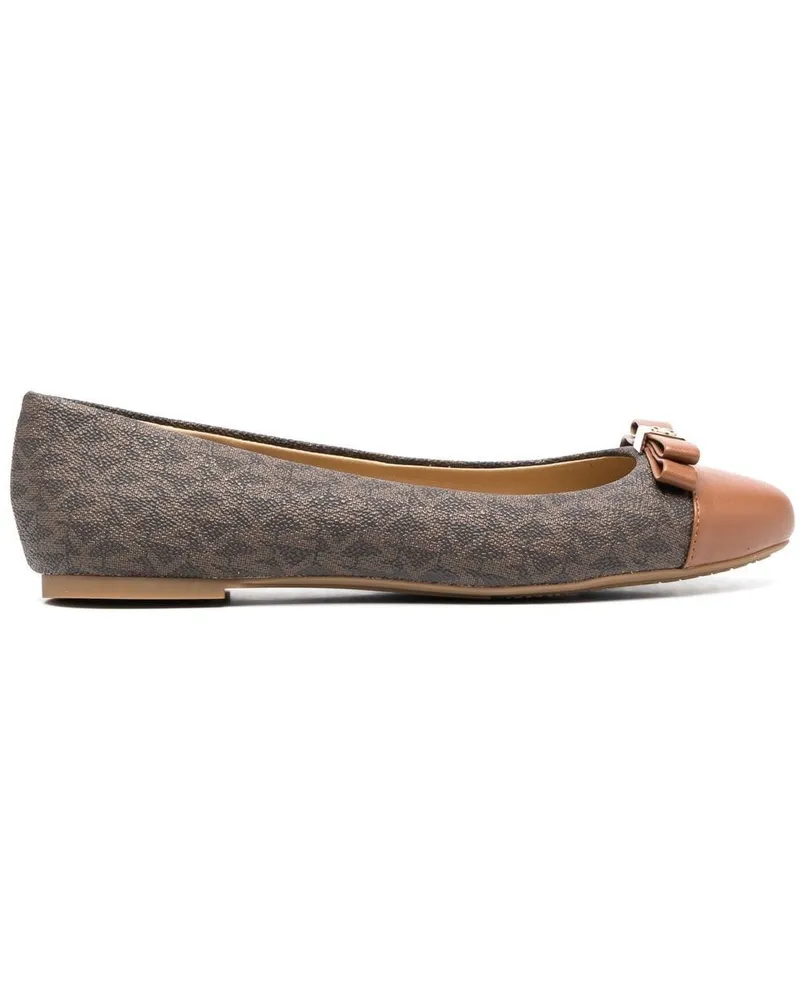 Michael Kors Andrea Ballerinas Braun