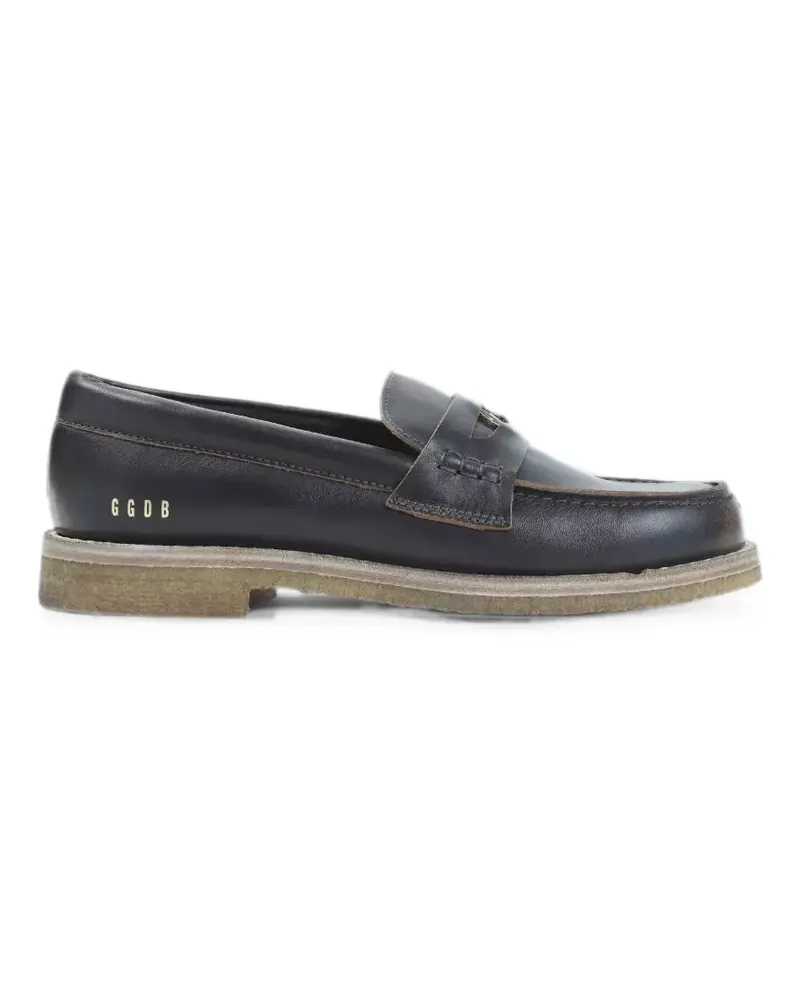 Golden Goose logo-detail loafers - Schwarz Schwarz