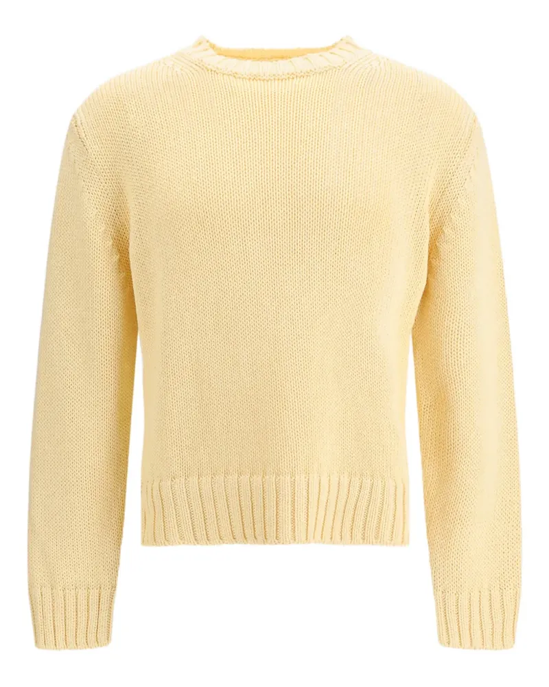 Sunflower Frederik ribbed sweater - Gelb Gelb
