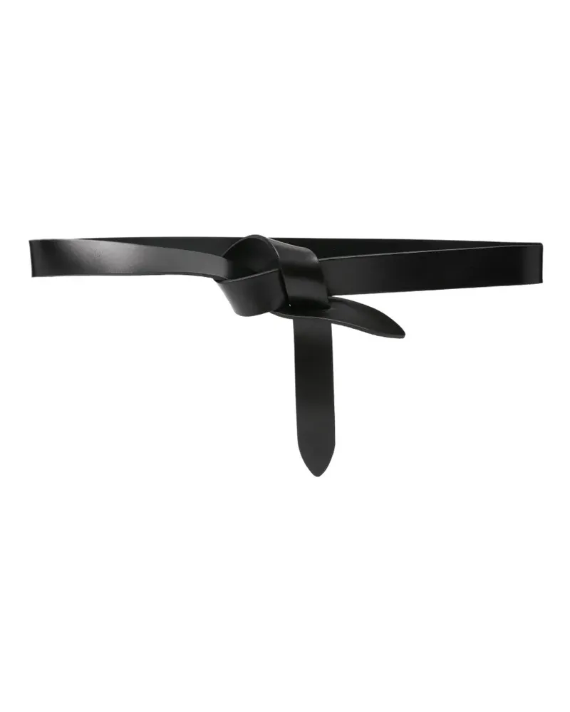 Isabel Marant Gürtel mit Knoten - Schwarz Schwarz
