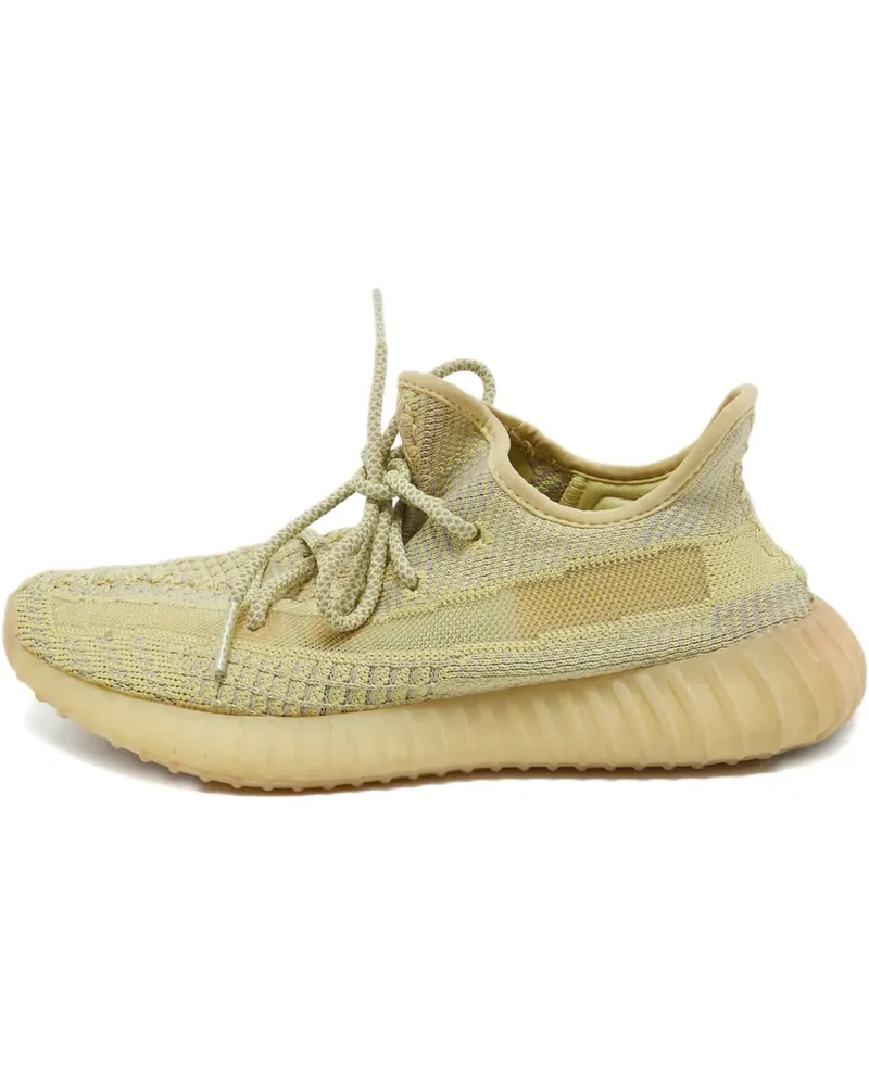 adidas Gestrickte Boost 350 V2 Sneakers - Gelb Gelb