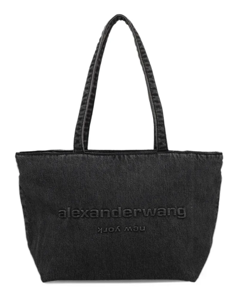 Alexander Wang Handtasche im Jeans-Look - Grau Grau