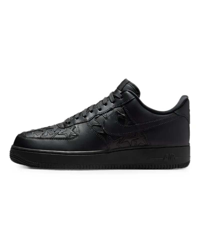 Nike Air Force 1 Low LV8 Sneakers mit Sternprägung - Schwarz Schwarz