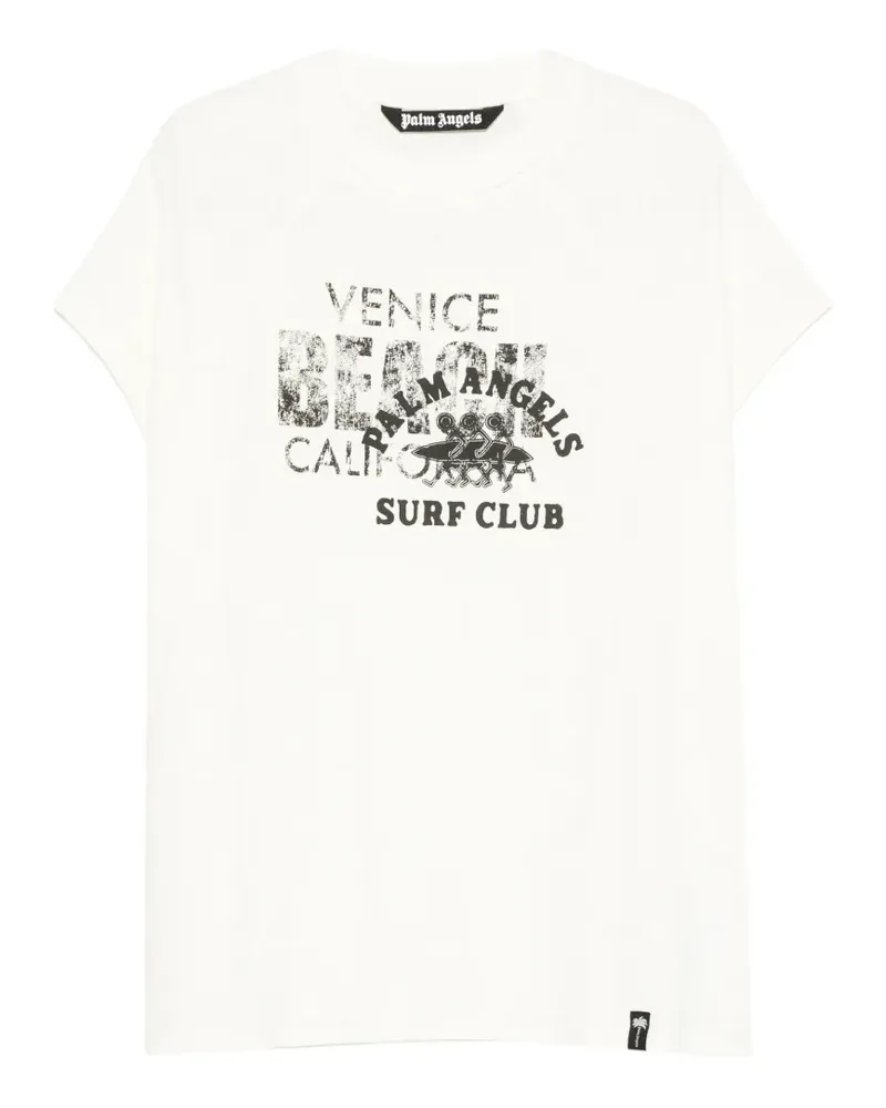 Palm Angels Trägershirt mit grafischem Print - Nude Nude