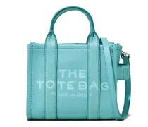 The Leather Crossbody Tote bag - Blau