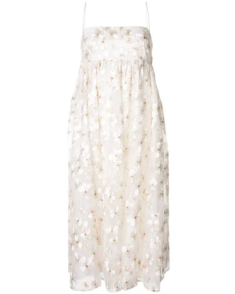 macgraw Blubell' Seidenkleid - Gelb Gelb