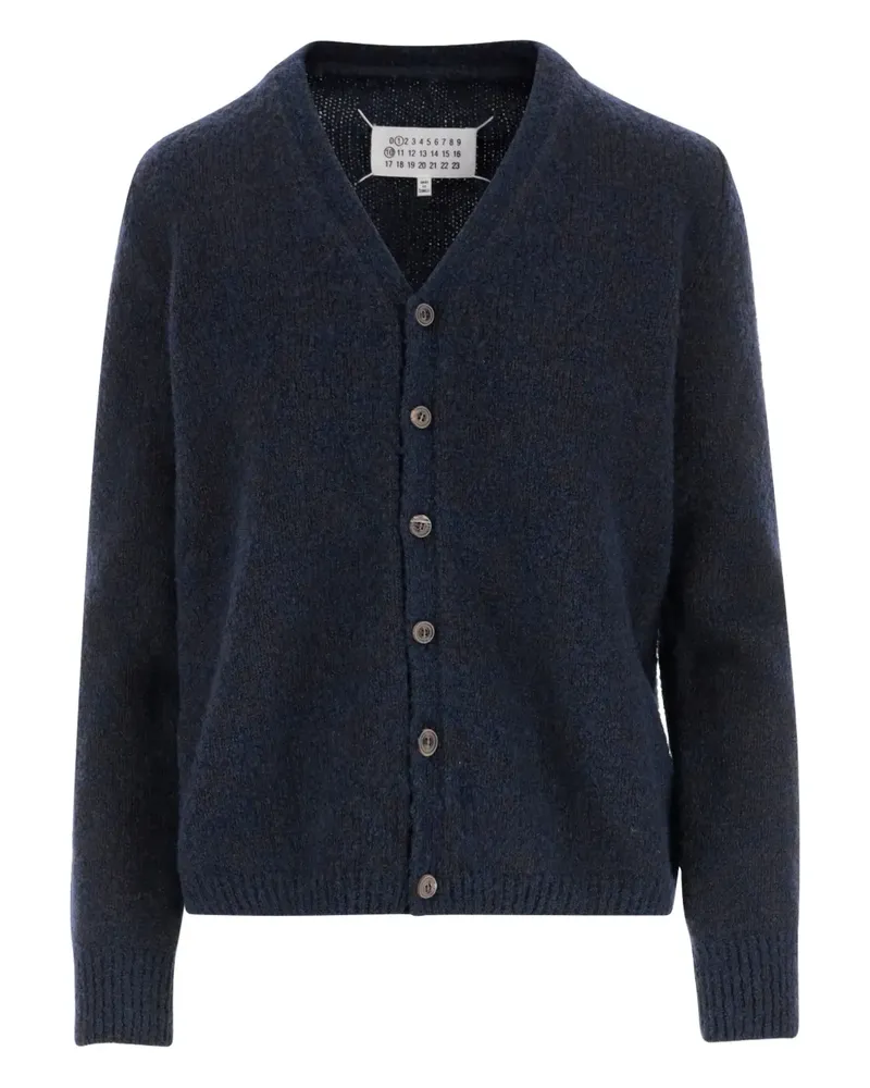 Maison Margiela Geknöpfter Cardigan - Blau Blau