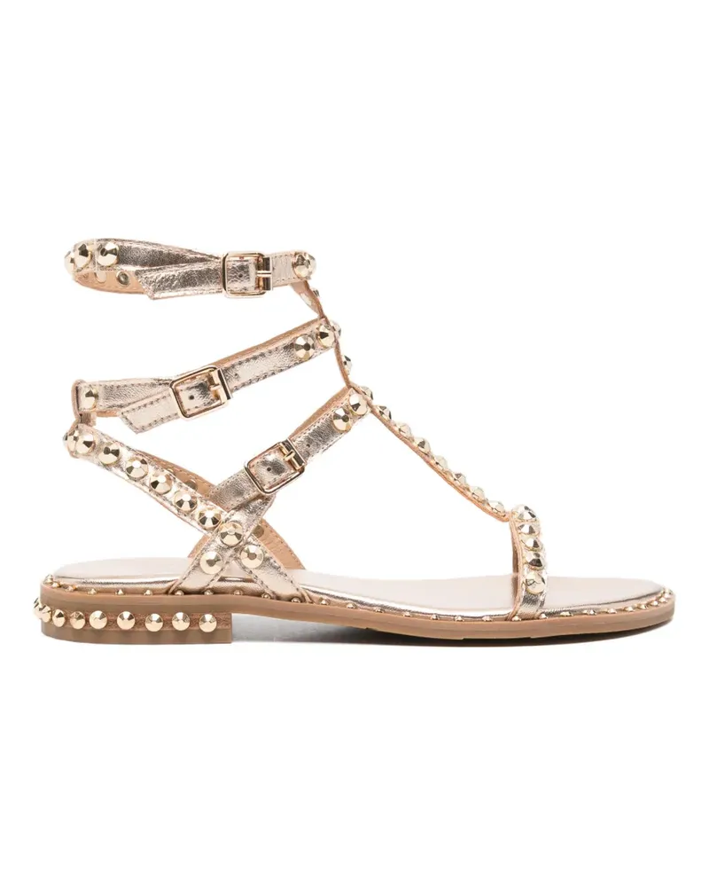 ash stud-embellished Play07 sandals - Gold Gold