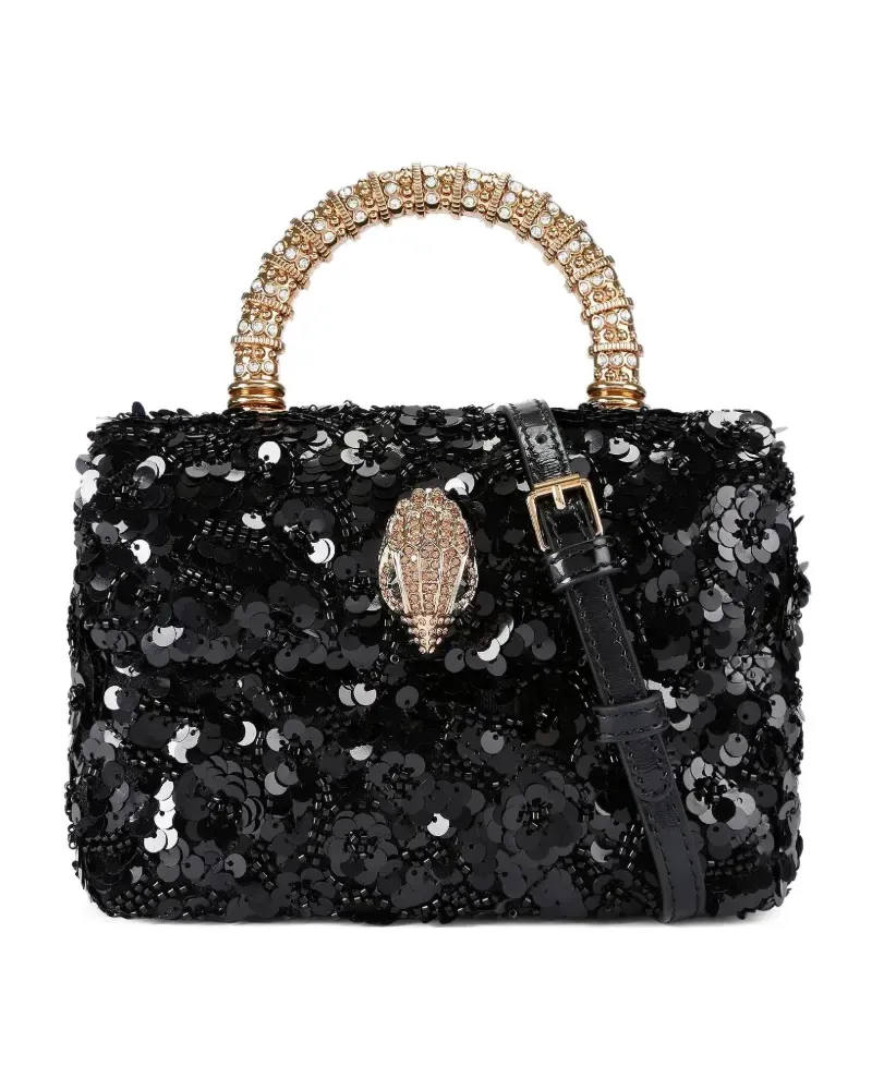 Kurt Geiger Mini Kensington Schultertasche - Schwarz Schwarz