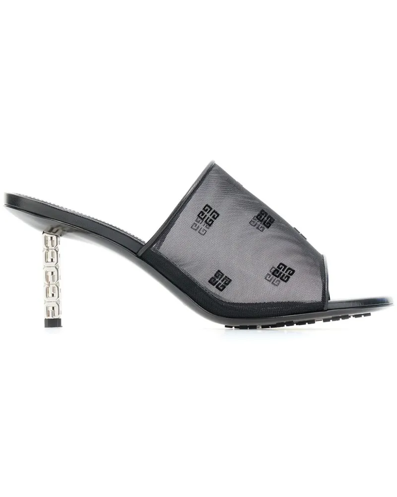 Givenchy Mules aus 4G-Mesh - Schwarz Schwarz