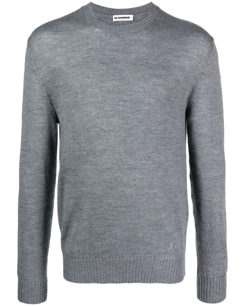 Jil Sander Pullover mit Rundhalsausschnitt - Grau Grau