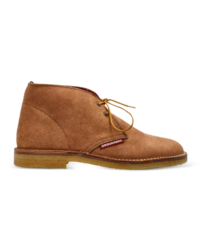 Dsquared2 lace-up suede boots - Braun Braun