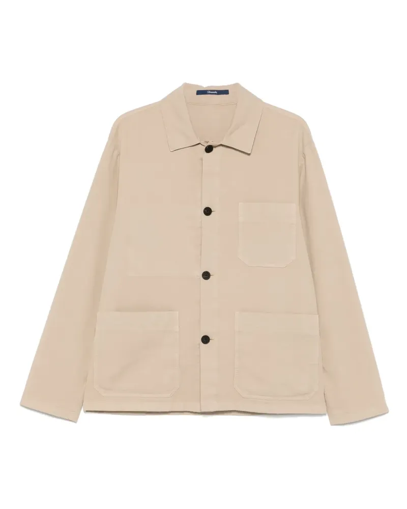 Drumohr  Jacke aus Twill - Nude Nude