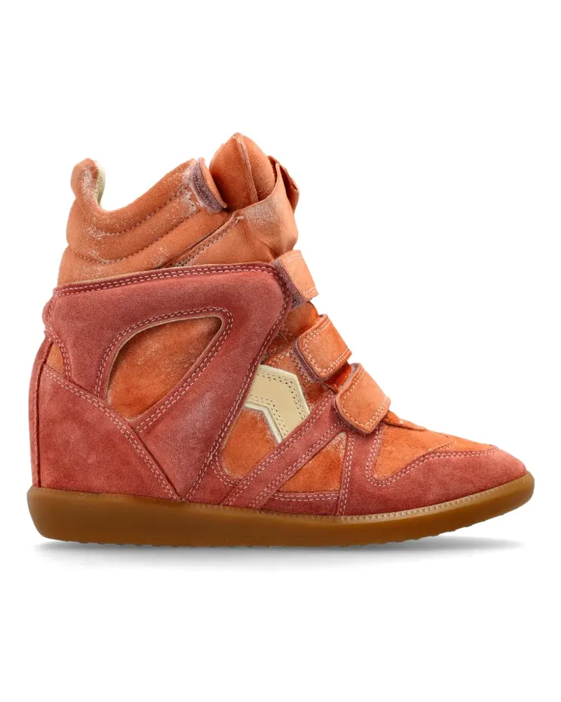 Isabel Marant Balskee wedge sneakers - Orange Orange