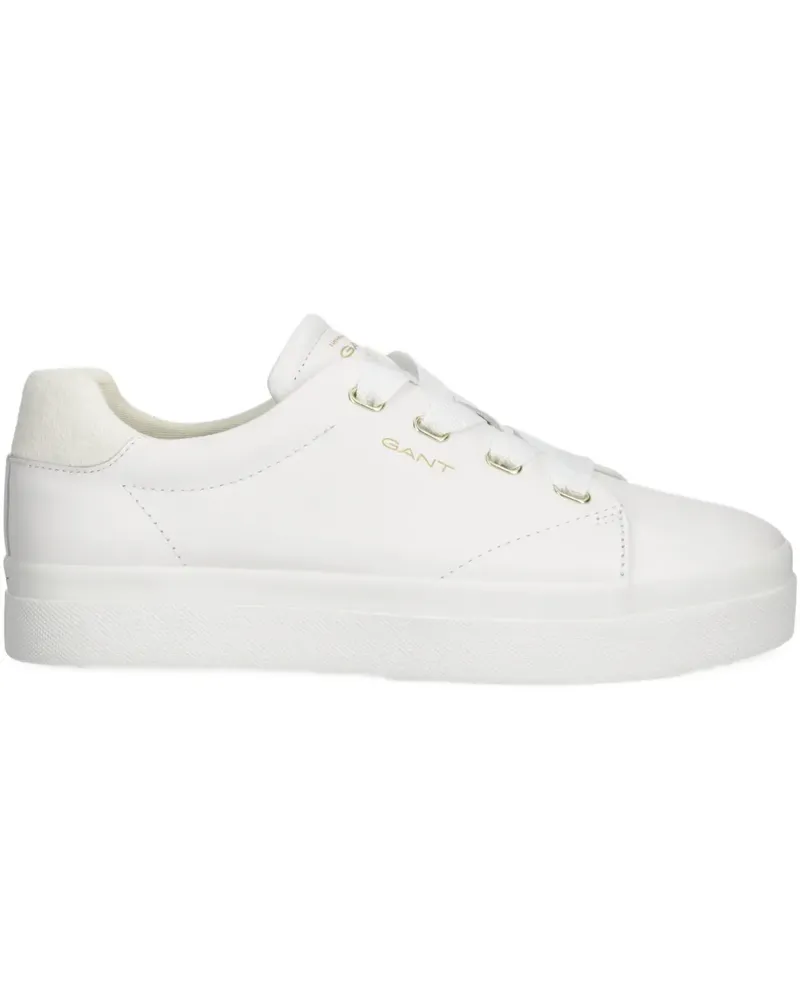 Gant eyelet lace-up sneakers - Weiß Weiß
