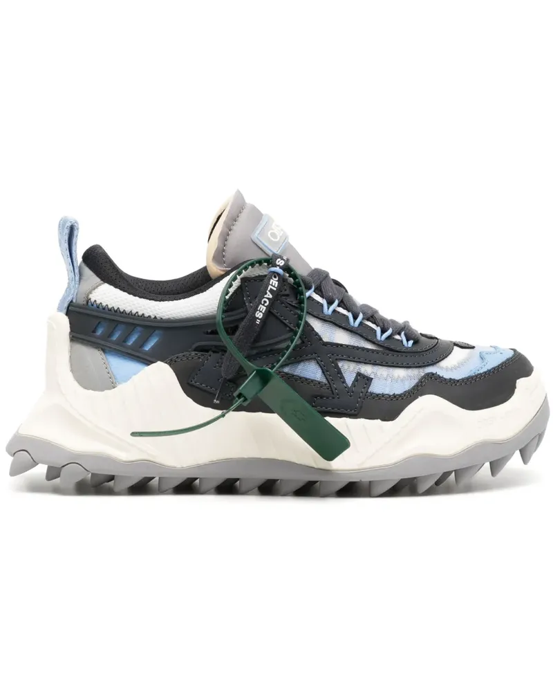 OFF-WHITE Pantoletten mit Federabsatz - Blau Blau