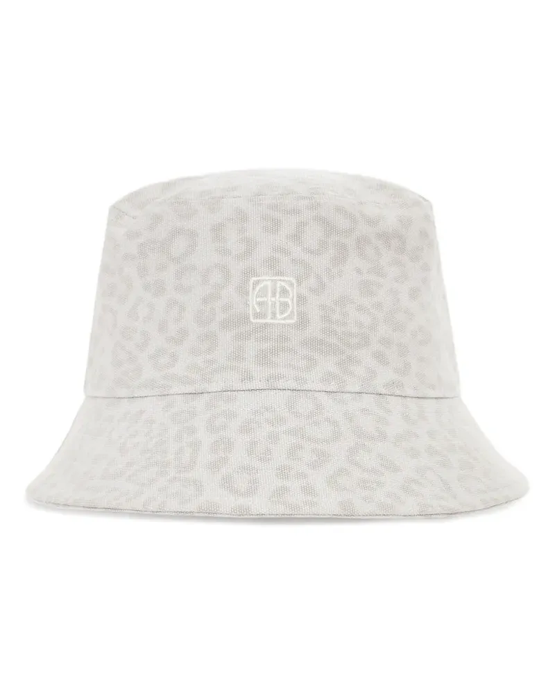 Anine Bing Nicks Fischerhut mit Leopardenprint - Nude Nude