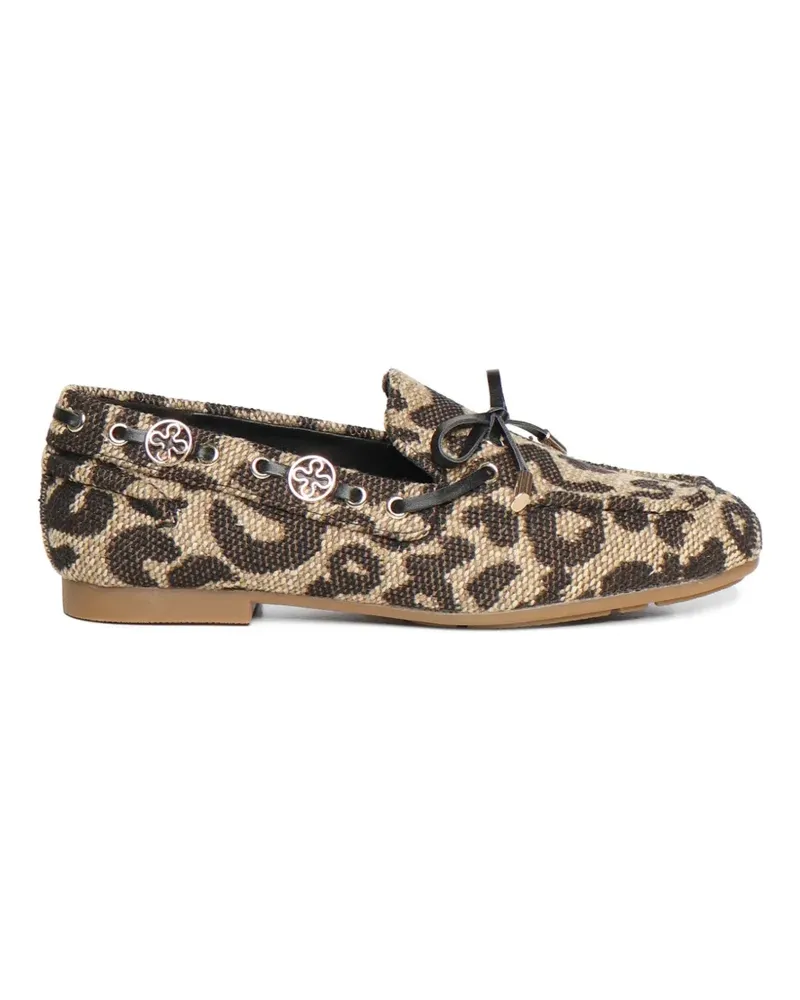 V°73 Baraca Ilene Loafer mit Leoparden-Print - Nude Nude