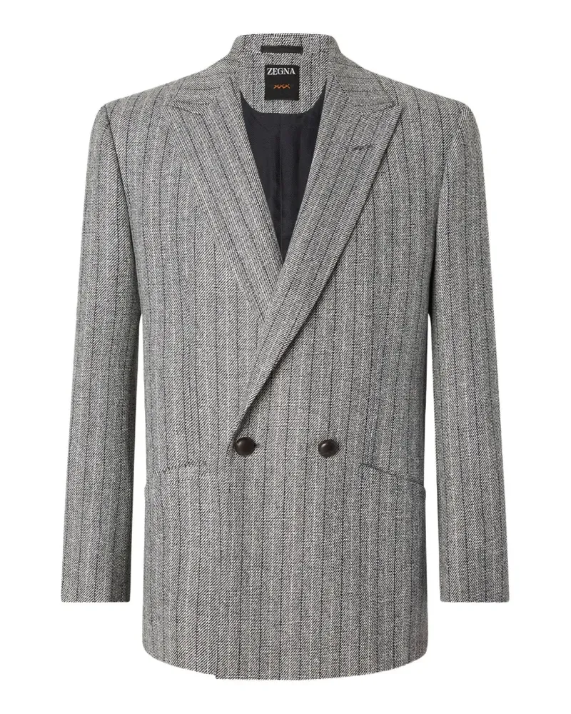 Ermenegildo Zegna Trofeo Selection Wolljacke - Grau Grau