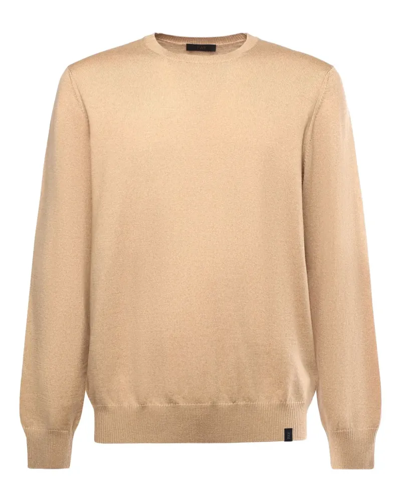 Fay Pullover mit Rundhalsausschnitt - Nude Nude
