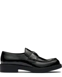 Prada Loafer aus Lackleder Schwarz