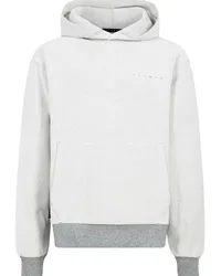 Stampd Hoodie im Inside-Out-Look Grau