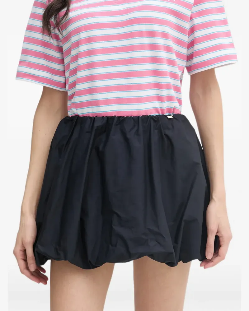 Gaudi elasticated bubble-hem skirt - Blau Blau
