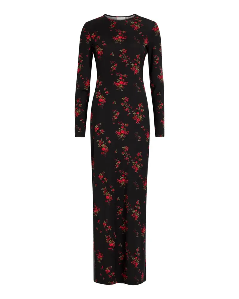 Reformation Tommie floral maxi dress - Schwarz Schwarz