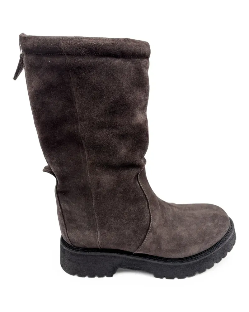 Patrizia Bonfanti Ryoko suede boots - Braun Braun