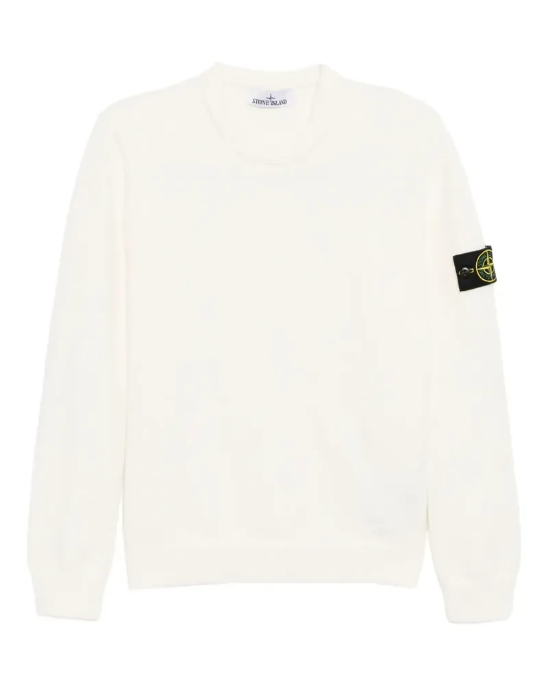 Stone Island Pullover mit Logo-Patch - Nude Nude