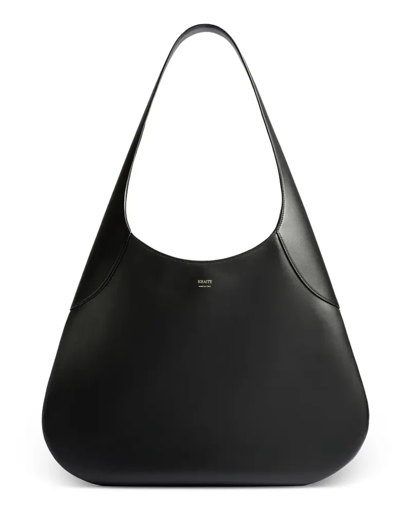 KHAITE Große Joan Schultertasche - Schwarz Schwarz